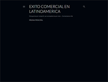 Tablet Screenshot of exitocomercialenlatinoamerica.blogspot.com