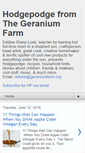 Mobile Screenshot of geraniumfarmhodgepodge.blogspot.com