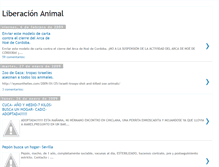 Tablet Screenshot of animalliberacion.blogspot.com