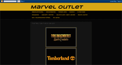 Desktop Screenshot of marvel-outlet.blogspot.com