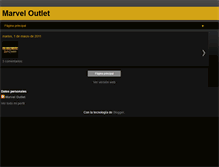 Tablet Screenshot of marvel-outlet.blogspot.com