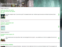 Tablet Screenshot of annasformblogg.blogspot.com
