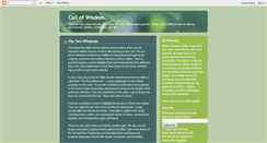 Desktop Screenshot of call-of-wisdom.blogspot.com