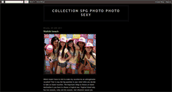 Desktop Screenshot of collectionspgphotophotosexy.blogspot.com