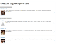 Tablet Screenshot of collectionspgphotophotosexy.blogspot.com