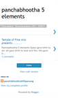 Mobile Screenshot of panchabhootha5elements.blogspot.com