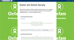 Desktop Screenshot of exeterunioxfamsoc.blogspot.com