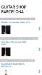 Mobile Screenshot of guitarshopbcn.blogspot.com