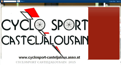 Desktop Screenshot of cyclosport-casteljaloux.blogspot.com