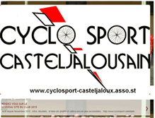 Tablet Screenshot of cyclosport-casteljaloux.blogspot.com