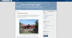 Desktop Screenshot of churchofmercy.blogspot.com