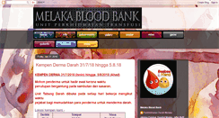 Desktop Screenshot of melakabloodbank.blogspot.com