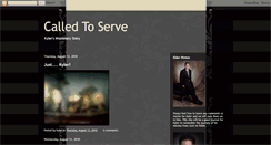 Desktop Screenshot of kyler-calledtoserve.blogspot.com