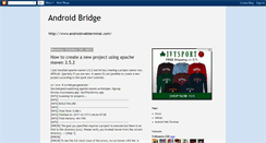 Desktop Screenshot of androidbridge.blogspot.com