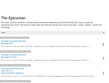 Tablet Screenshot of dailyepicurean.blogspot.com