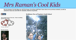 Desktop Screenshot of mrsramanscoolkids.blogspot.com