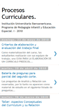 Mobile Screenshot of procesoscurriculares.blogspot.com