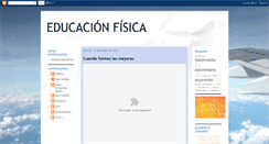 Desktop Screenshot of educacionfisicaauseva.blogspot.com