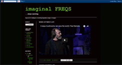 Desktop Screenshot of imaginalfreqs.blogspot.com
