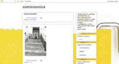 Desktop Screenshot of comicosmica.blogspot.com