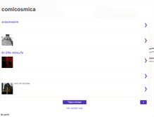 Tablet Screenshot of comicosmica.blogspot.com