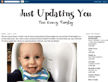 Tablet Screenshot of justupdatingyou.blogspot.com