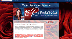 Desktop Screenshot of amigosderoseana.blogspot.com