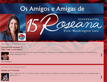 Tablet Screenshot of amigosderoseana.blogspot.com