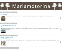 Tablet Screenshot of mariamotorina.blogspot.com