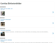 Tablet Screenshot of comilaselefanten.blogspot.com