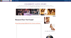 Desktop Screenshot of celebrity-lovestory.blogspot.com