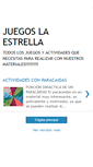 Mobile Screenshot of juegoslaestrellayactividades.blogspot.com