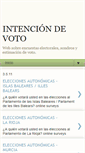 Mobile Screenshot of intenciondevoto.blogspot.com