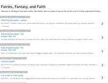 Tablet Screenshot of fairiesfantasyandfaith.blogspot.com