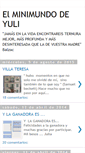 Mobile Screenshot of elminimundodeyuli.blogspot.com