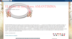 Desktop Screenshot of eljardindemisfloresamantisima.blogspot.com