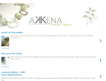 Tablet Screenshot of akkenajewelry.blogspot.com