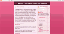 Desktop Screenshot of mactasticfilms.blogspot.com