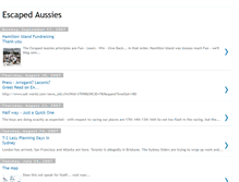 Tablet Screenshot of escapedaussies.blogspot.com