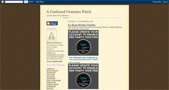 Desktop Screenshot of aconfusedgranniespatch.blogspot.com