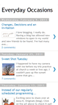 Mobile Screenshot of everydayoccasions.blogspot.com