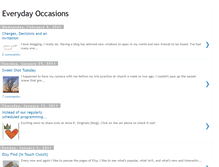 Tablet Screenshot of everydayoccasions.blogspot.com