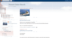 Desktop Screenshot of nausetouterbeach.blogspot.com