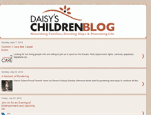 Tablet Screenshot of daisyschildren.blogspot.com