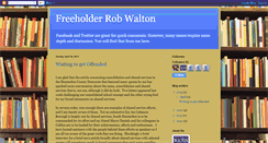 Desktop Screenshot of freeholderwalton.blogspot.com