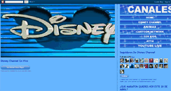 Desktop Screenshot of disneychannelenvivo.blogspot.com