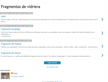 Tablet Screenshot of fragmentosdevidriera.blogspot.com