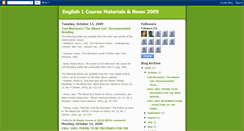 Desktop Screenshot of english1wits2009.blogspot.com