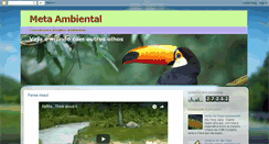 Desktop Screenshot of blogmetaambiental.blogspot.com