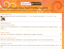 Tablet Screenshot of easycookingguide.blogspot.com